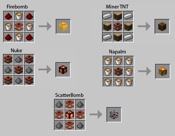TNT Mod для Minecraft 1.4.5