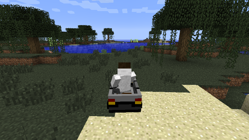 The Car Mod 2.2 для Minecraft 1.4.5